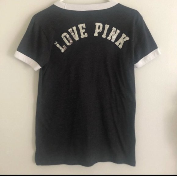 PINK Pocket Campus Tee - Picture 2 of 3